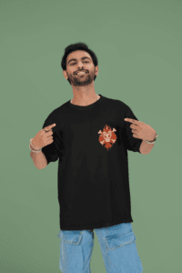 Fire Fist Legacy Ace Oversized Anime Tee
