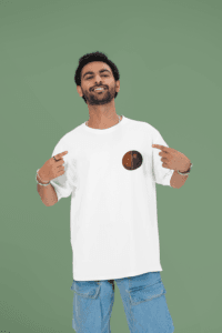 Naruto x Sasuke oversized anime streetwear tee