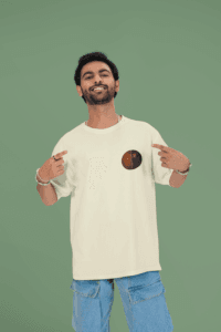 Naruto x Sasuke oversized anime streetwear tee