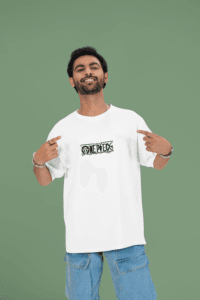 Straw Hat Pride Rainbow Crew oversized anime streetwear tee