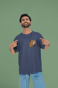 Naruto Kurama oversized anime streetwear tee
