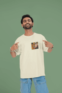 Naruto Kurama oversized anime streetwear tee