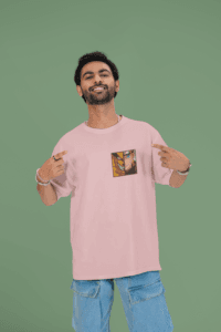 Naruto Kurama oversized anime streetwear tee
