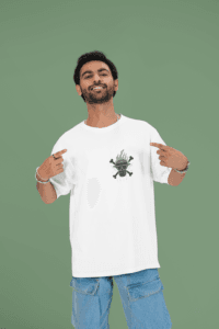 Shadow Before the Storm Yonko Showdown Tee oversized anime streetwear tee