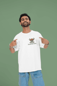Straw Hat Legacy oversized anime streetwear tee