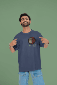 Itadori x Sukuna Duality Unleashed oversized anime streetwear tee