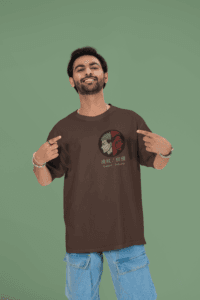 Itadori x Sukuna Duality Unleashed oversized anime streetwear tee