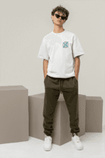 Defy Limits Never Give Up Oversized Tee