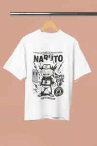 Naruto Mono Edition oversized anime streetwear tee