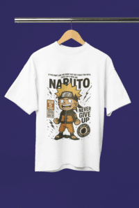 Naruto Gear 5 oversized anime streetwear tee
