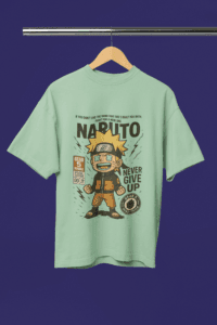Naruto Gear 5 oversized anime streetwear tee
