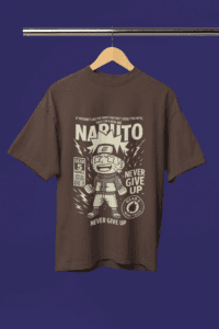 Naruto Mono Edition oversized anime streetwear tee