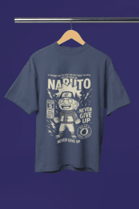 Naruto Mono Edition oversized anime streetwear tee