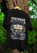 Lose Yourself Eminem oversized anime streetwear tee