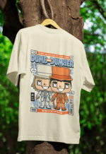 No Brains All Style Dumb and Dumber Tee oversized anime streetwear tee