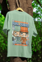 No Brains All Style Dumb and Dumber Tee oversized anime streetwear tee
