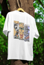 Hunt Mode Animal Fighter oversized anime streetwear tee