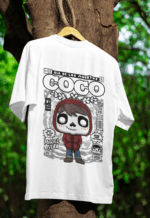 Remember Me Coco oversized anime streetwear tee
