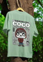 Remember Me Coco oversized anime streetwear tee