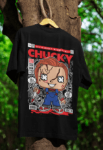Wanna Play? Chucky + oversized anime streetwear tee