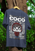 Remember Me Coco oversized anime streetwear tee