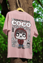 Remember Me Coco oversized anime streetwear tee