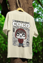 Remember Me Coco oversized anime streetwear tee