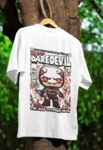 Daredevil oversized anime streetwear tee