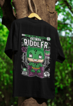 Solve the Mystery Riddler oversized anime streetwear tee