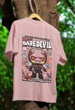 Daredevil oversized anime streetwear tee