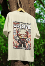 Daredevil oversized anime streetwear tee