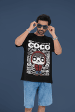 Remember Me Coco oversized anime streetwear tee