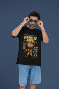 Naruto Gear 5 oversized anime streetwear tee