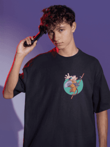 Dragon Ball Origins oversized anime streetwear tee