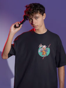 Dragon Ball Origins oversized anime streetwear tee
