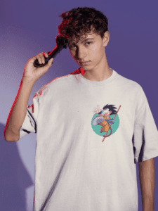 Dragon Ball Origins oversized anime streetwear tee