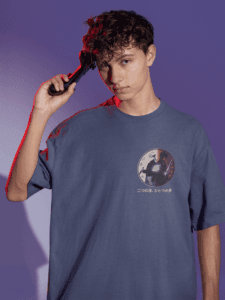 Two Paths One Destiny Naruto & Sasuke Tee oversized anime streetwear tee