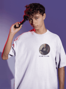 Two Paths One Destiny Naruto & Sasuke Tee oversized anime streetwear tee