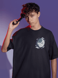 Mist Has a Memory Tokito Oversized Anime Tee oversized anime streetwear tee