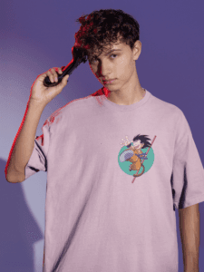 Dragon Ball Origins oversized anime streetwear tee
