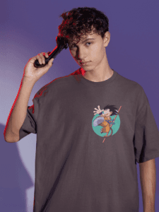 Dragon Ball Origins oversized anime streetwear tee
