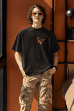 Scorpion Code oversized anime streetwear tee